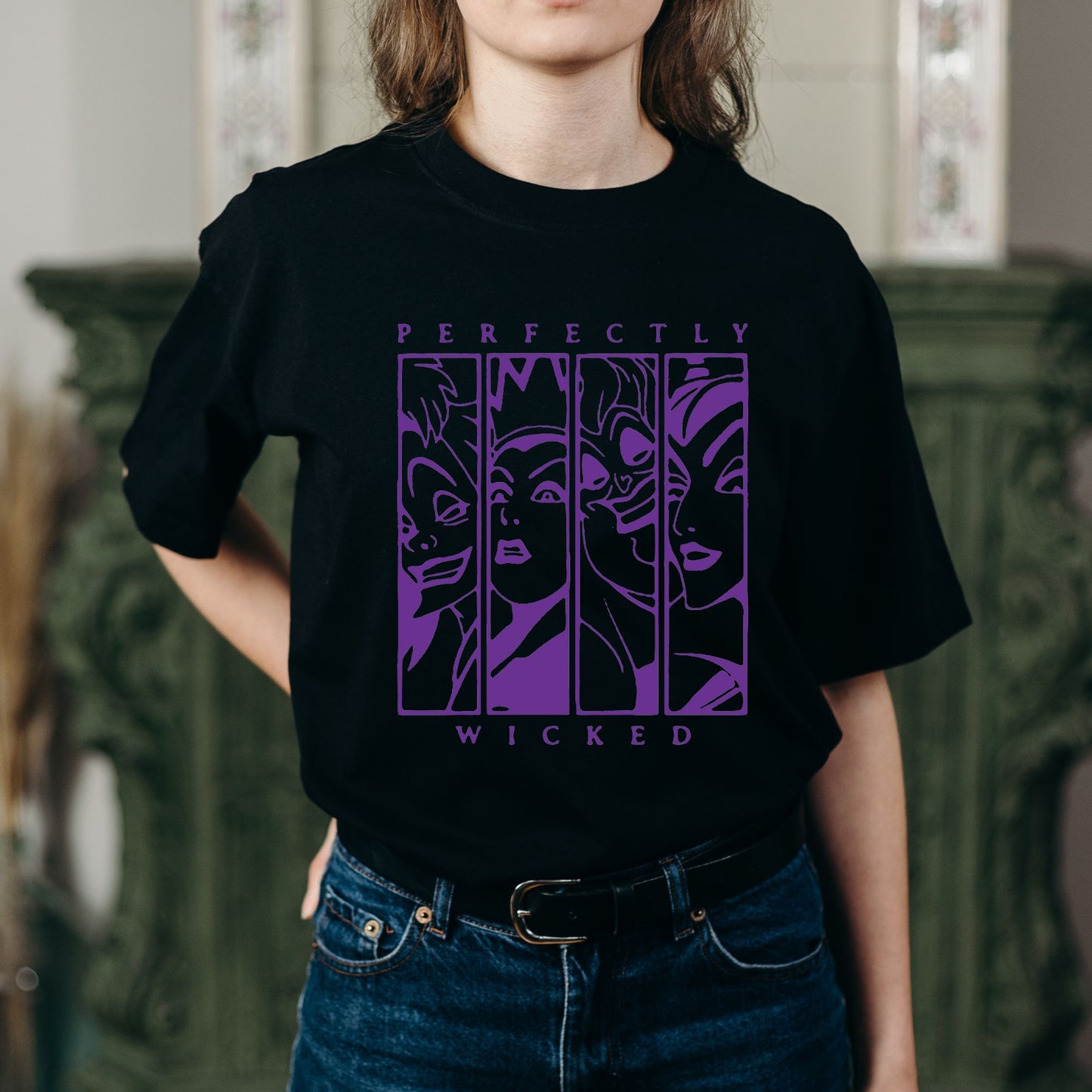 Perfectly Wicked Purple Print for Apparel