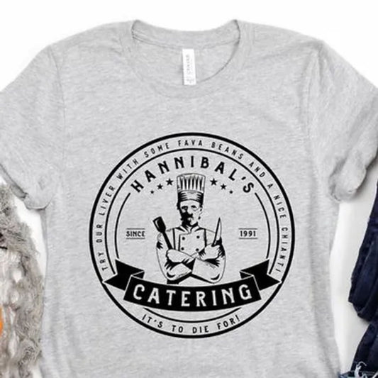 Hannibal's Catering Print For Apparel