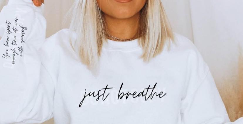 Just Breath With Sleeve or Pocket